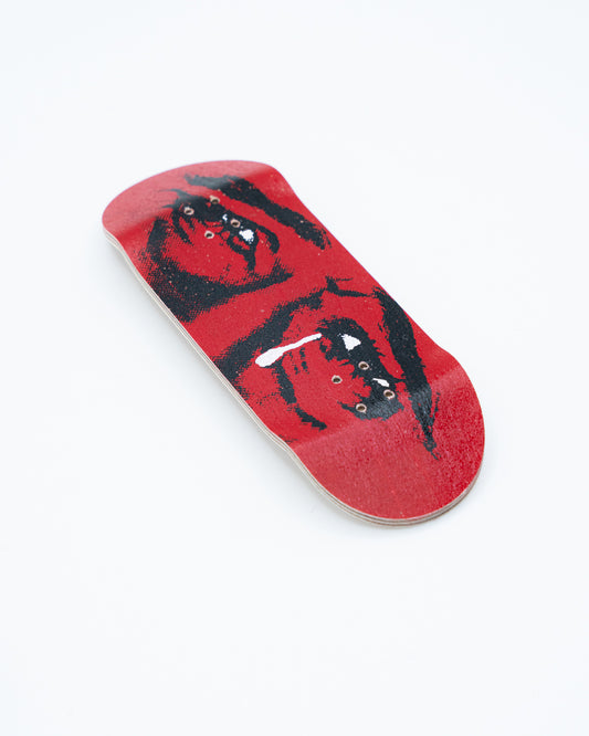 Anguish Man (Screen Printed Graphic) - Red/White/Black