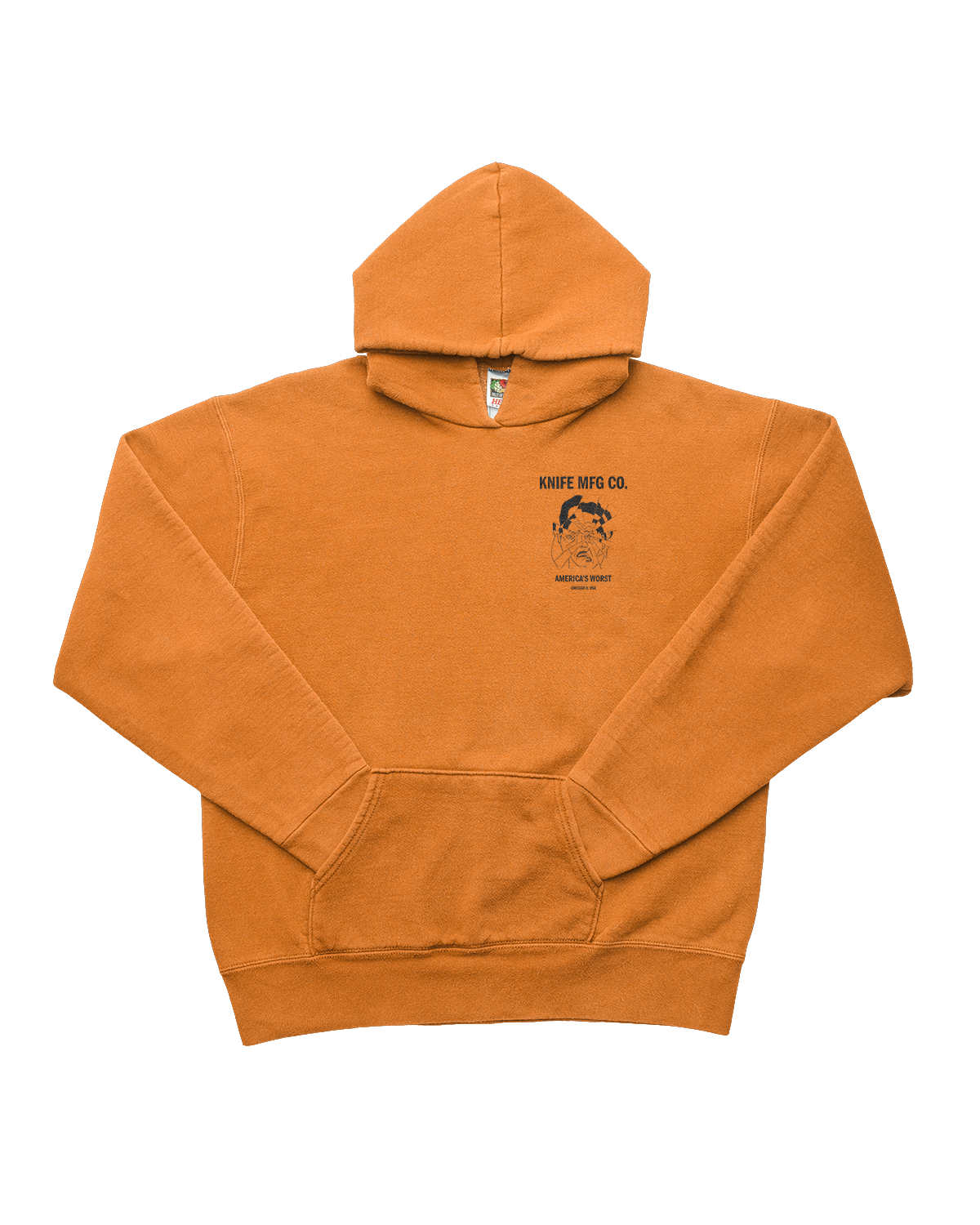 America's Worst Hoodie - Orange