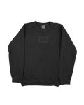 Compact Logo Crewneck - Black/Black (Copy)