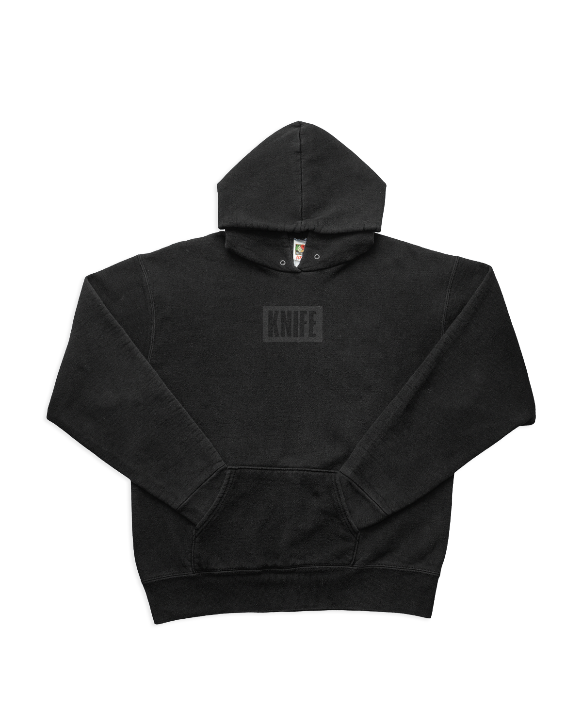 Compact Logo Hoodie - Black/Black