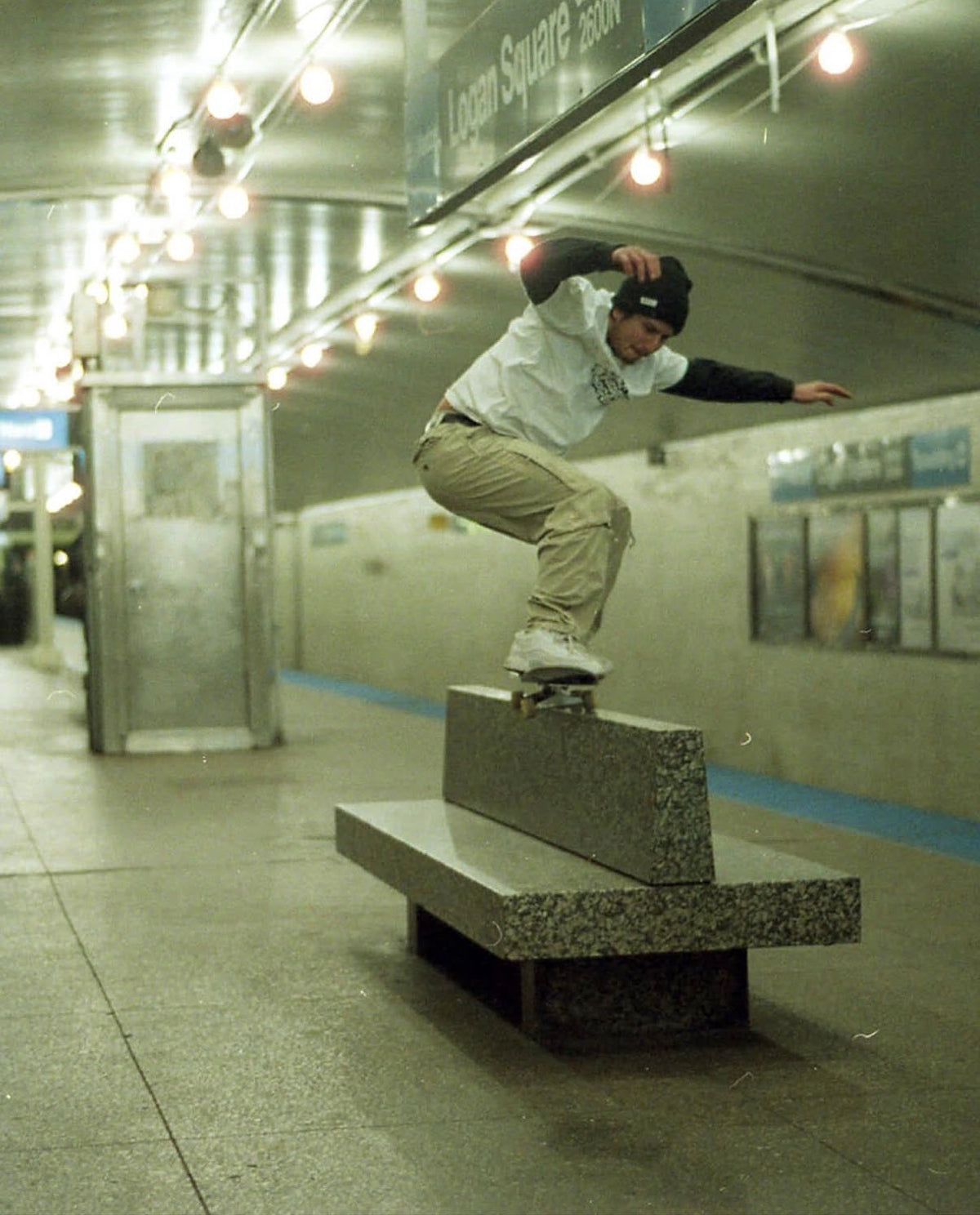 Blue Line Bench