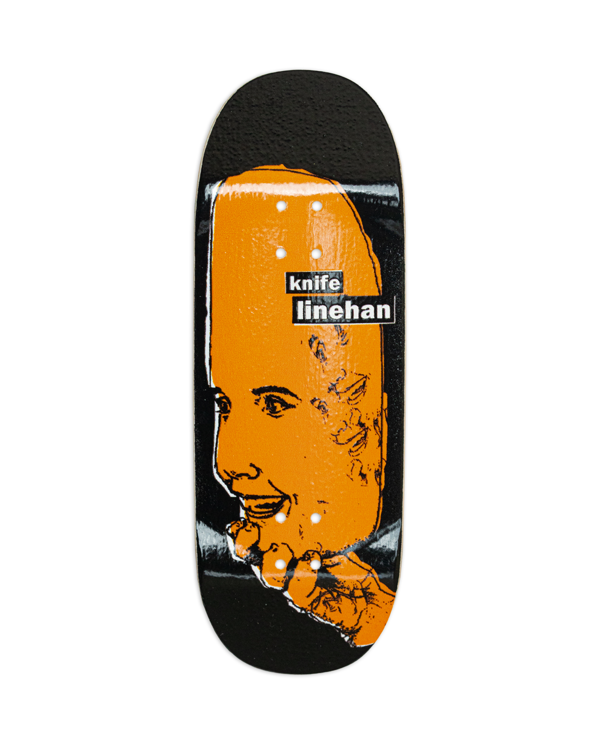 Jay Linehan Mask - Black/Orange