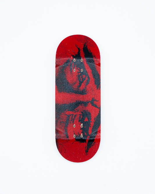 Anguish Man (Screen Printed Graphic) - Red/Black