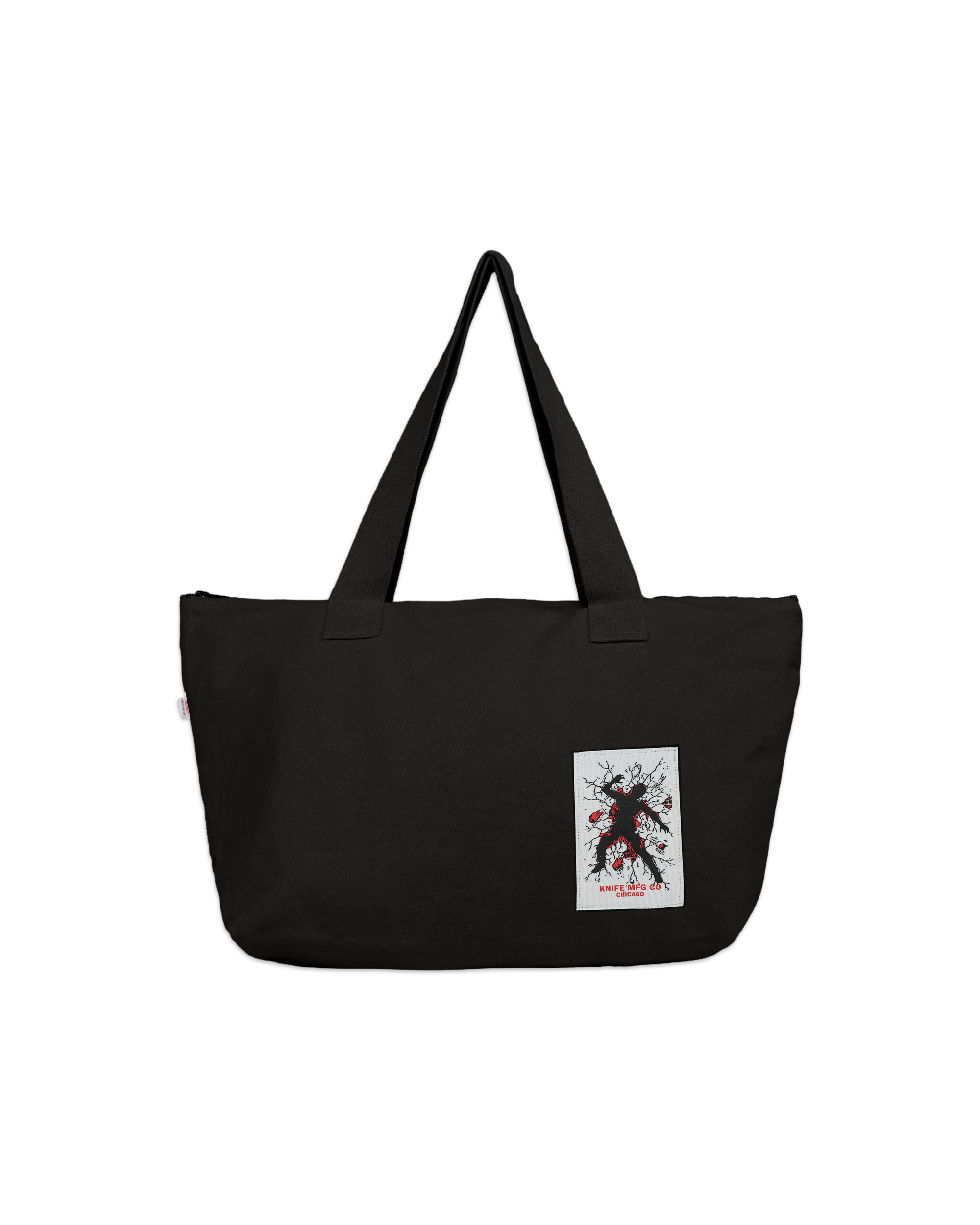 Blockbuster Heavy Zipper Tote - Black